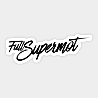 Full Supermot Sticker